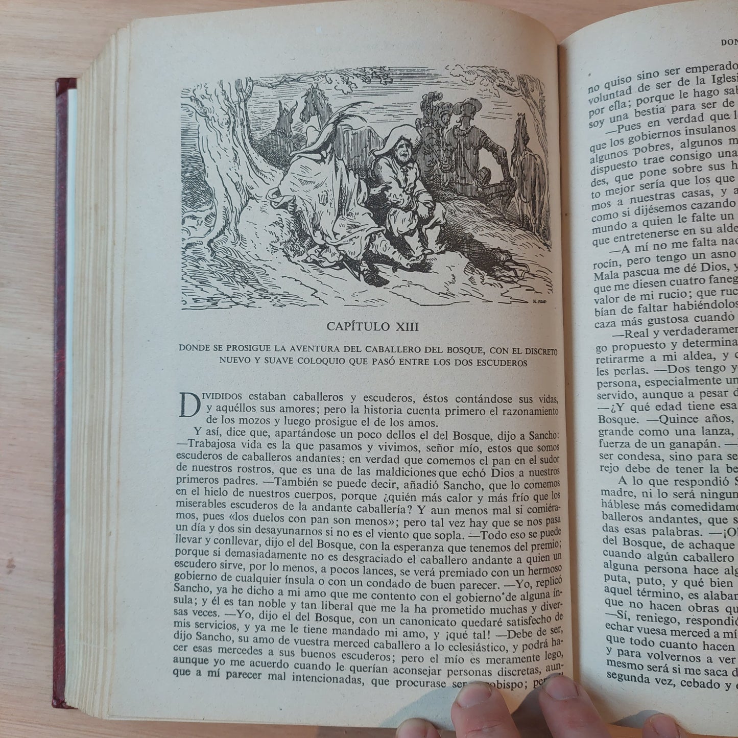 Don Quijote de la Mancha - Cervantes. Ilustrado por Doré