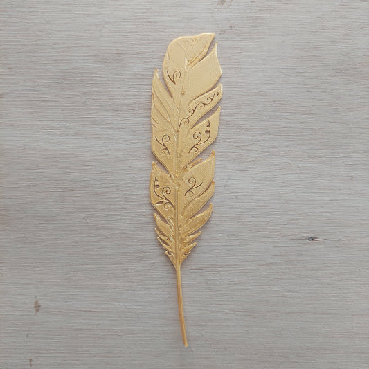 Señalador pluma