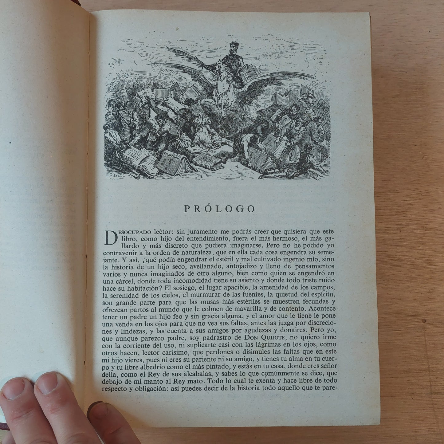 Don Quijote de la Mancha - Cervantes. Ilustrado por Doré