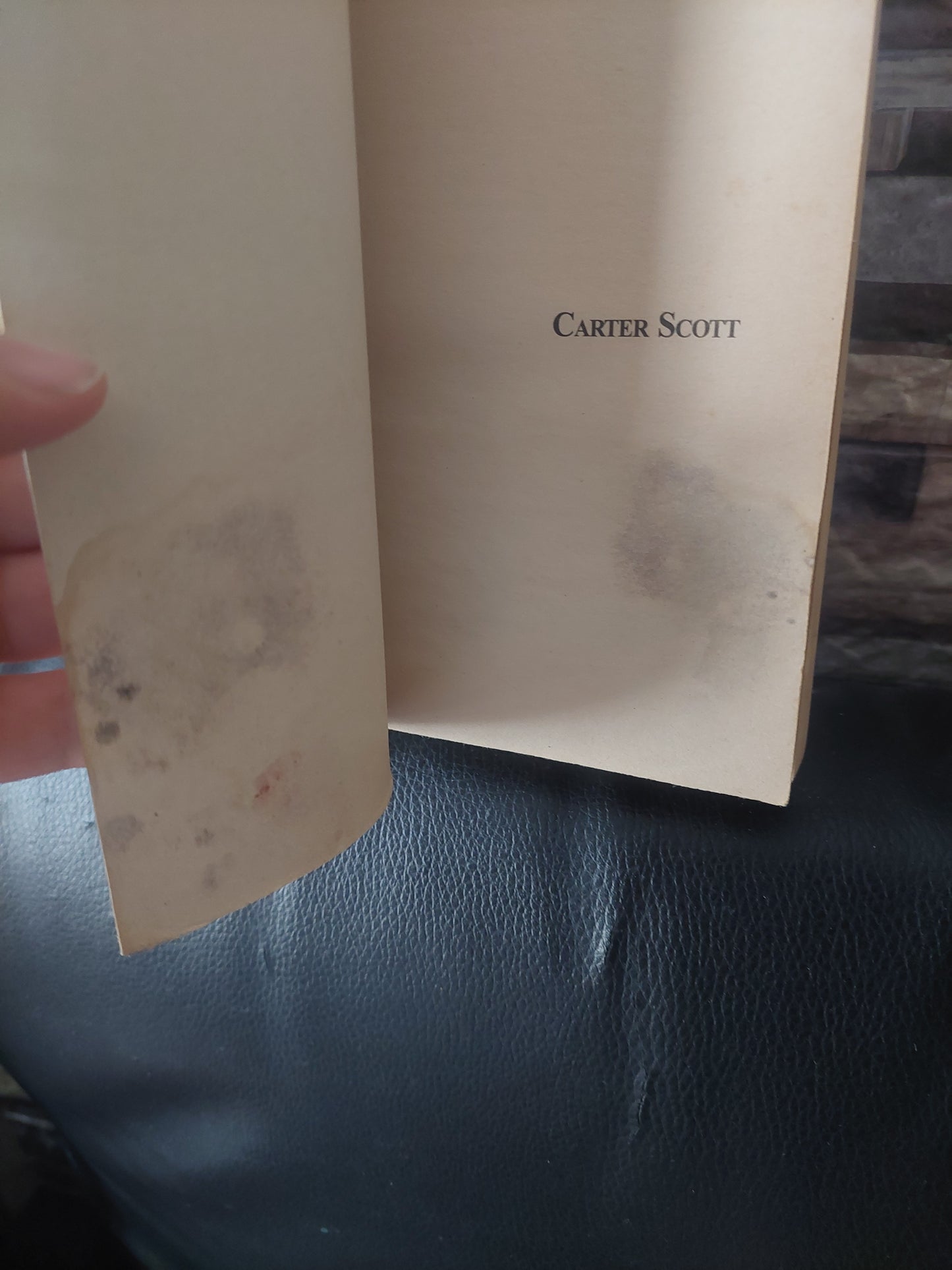 Diccionario esotérico - Carter Scott (detalles de humedad)