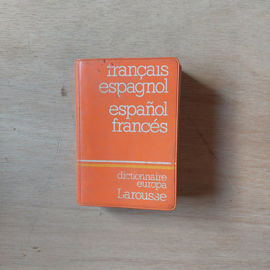 Diccionario francais-espagnol/español-francés
