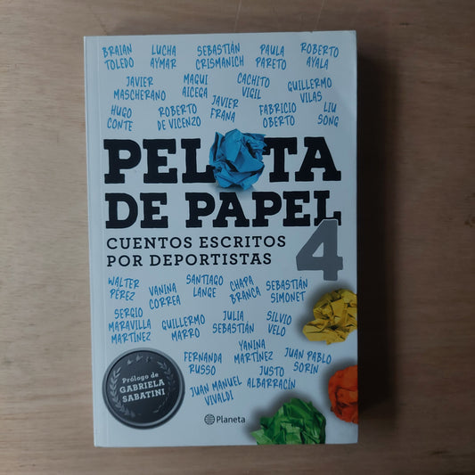 Pelota de papel. Cuentos escritos por deportistas