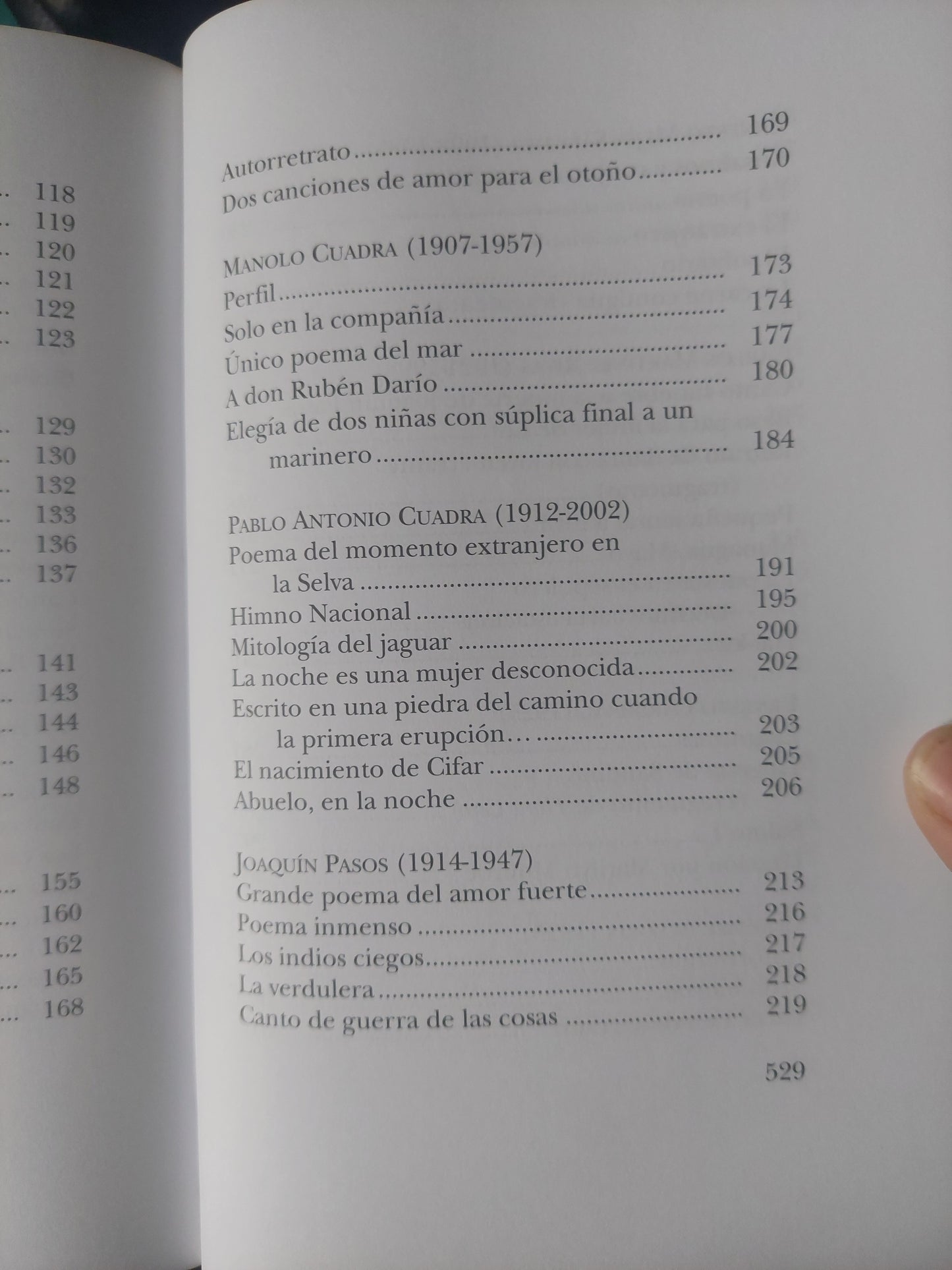 Antología . La poesía del siglo XX en Nicaragua