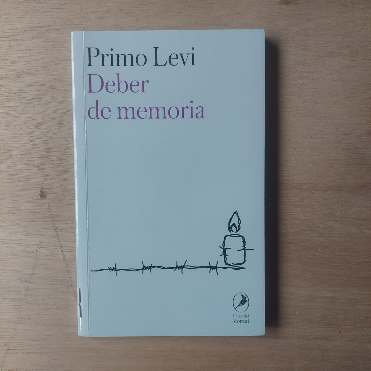 Deber de memoria - Primo Levi (como nuevo)