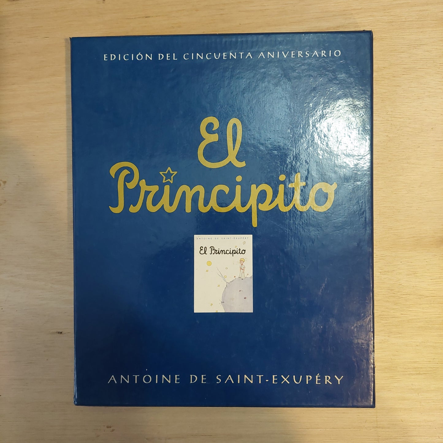 El principito - Antoine de Saint-Exupéry. Edición del cincuenta aniversario con estuche. Como nuevo