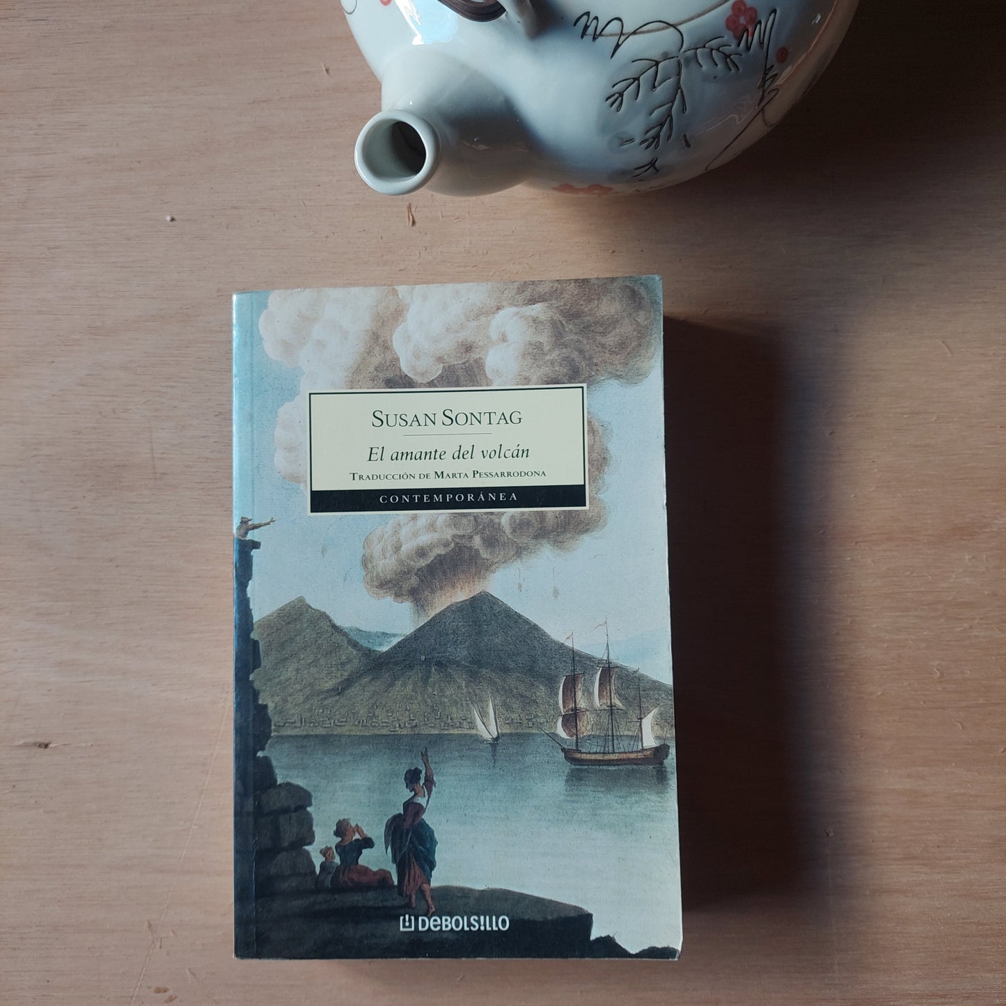 El Amante del volcán - Susan Sontag