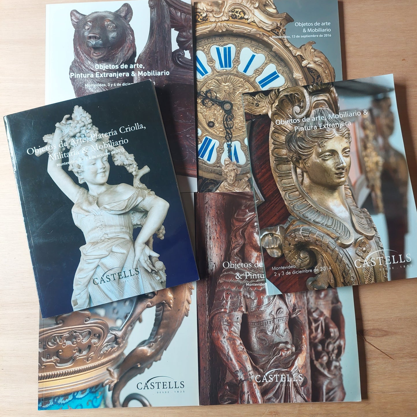 Pack Objetos de arte y mobiliario