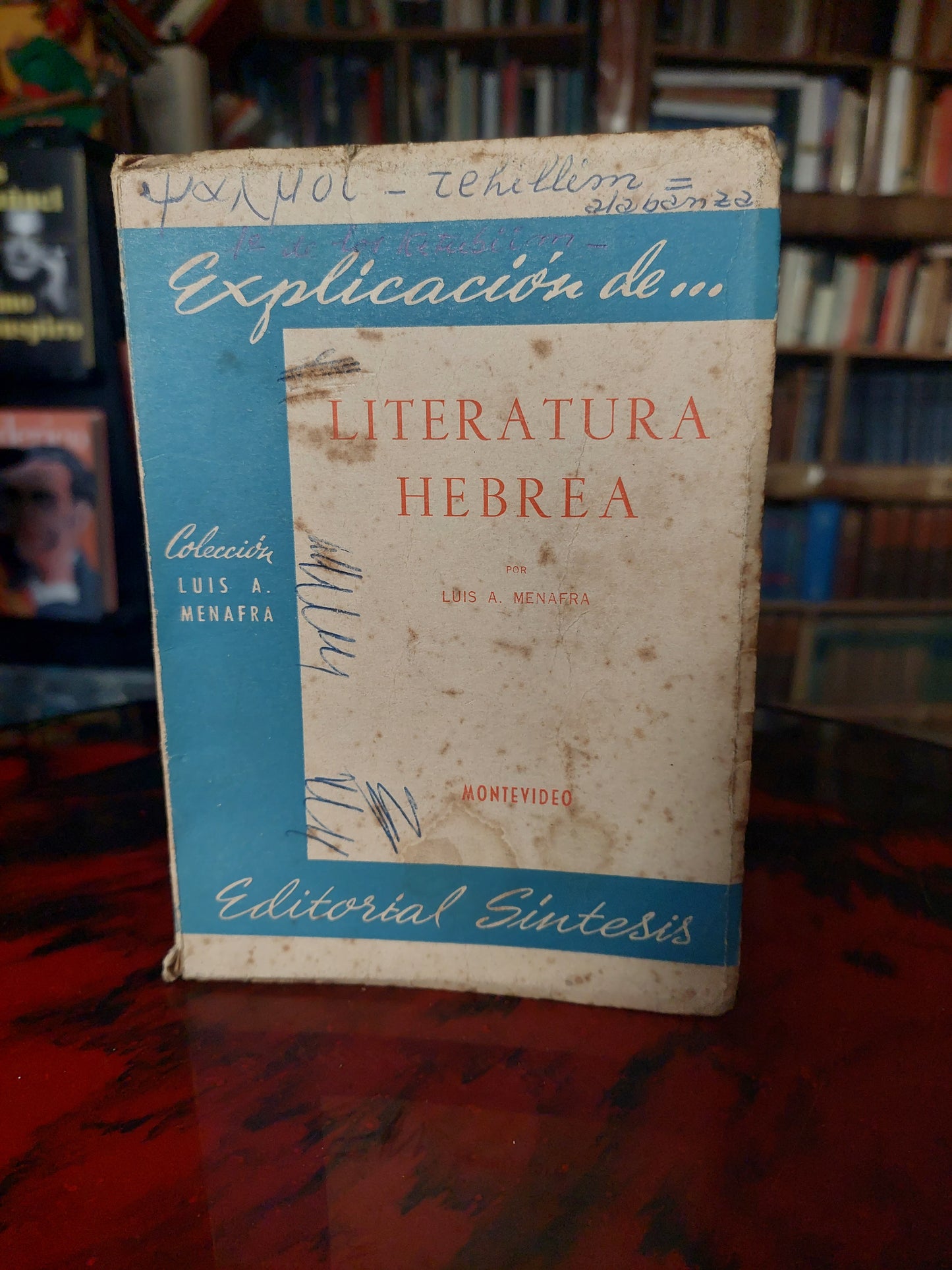 Literatura hebrea - Menafra