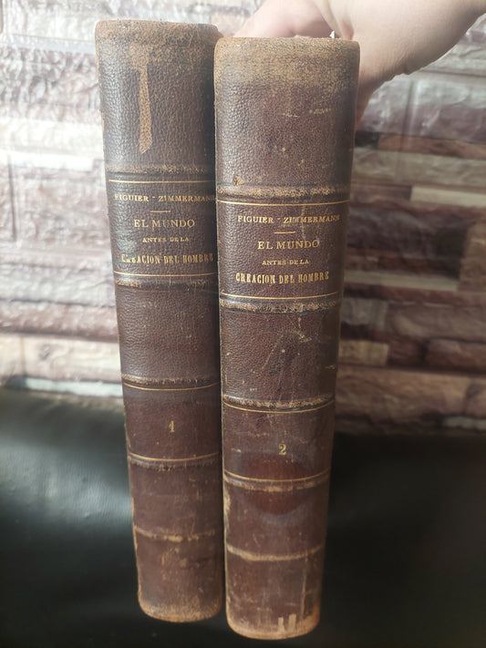 El mundo antes de la creacion del hombre - Figuier y Zimmermann (1872)