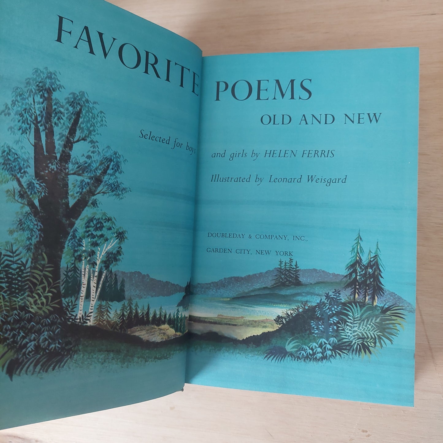 Favorite poems old and new. 1957