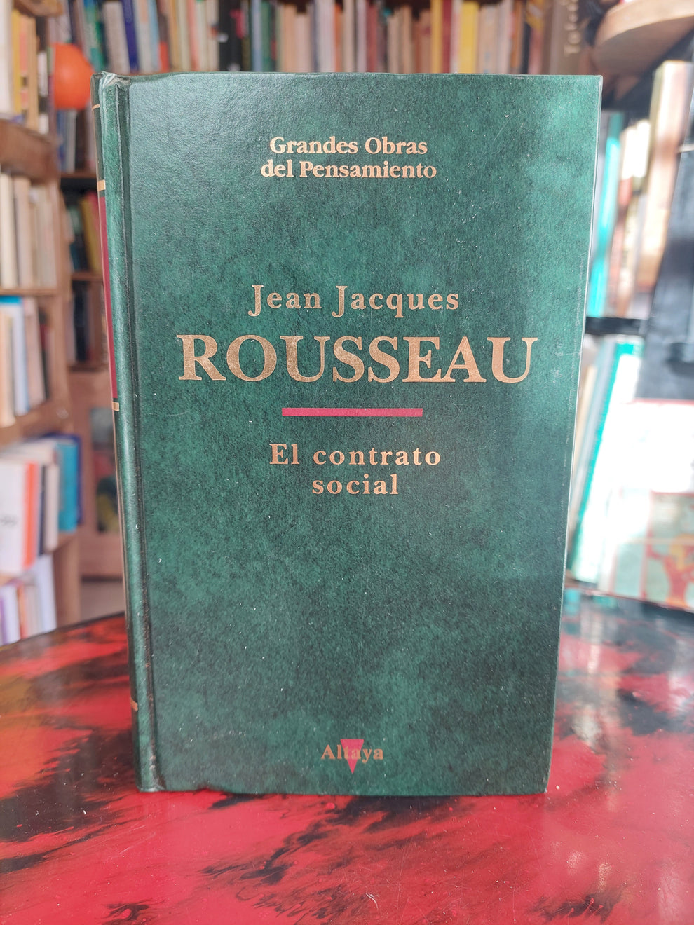 El contrato social - Jean Jacques Rousseau – Librería Ambulante Uruguay