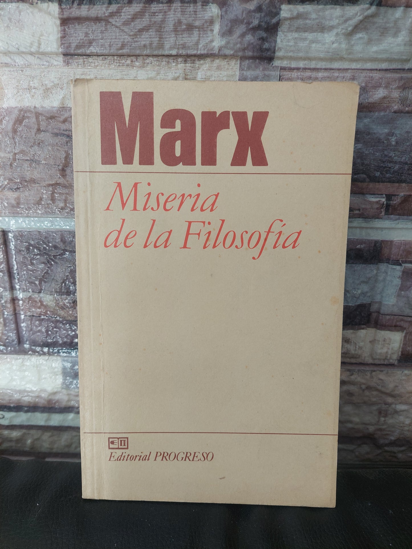 Miseria de la filosofía - Marx