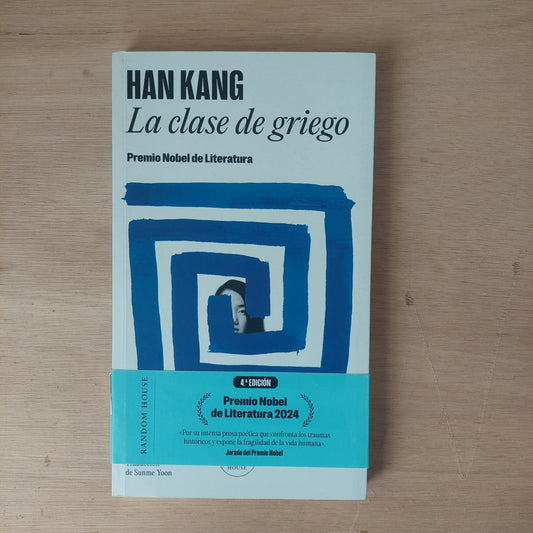 La clase de griego - Han Kang (como nuevo)