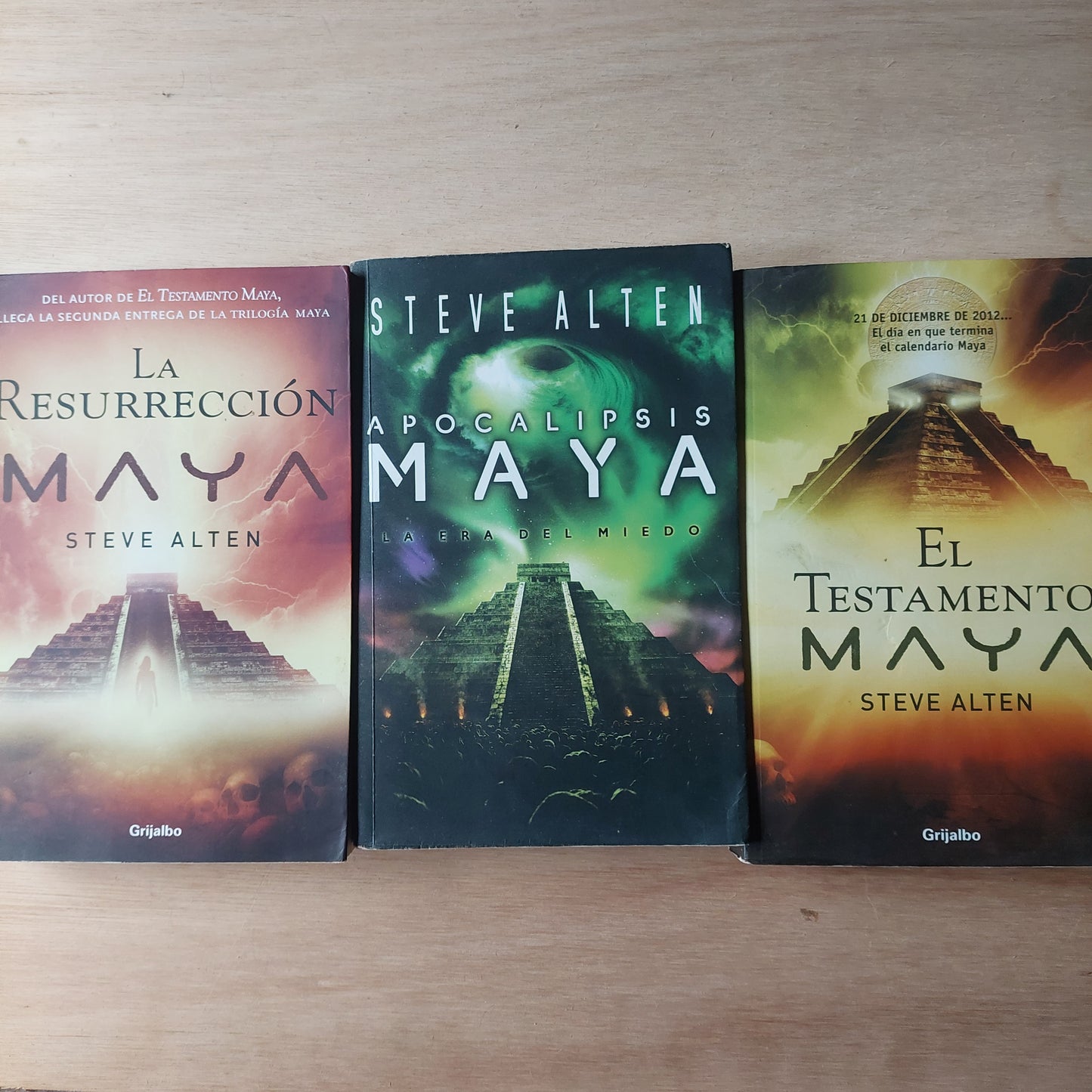 Trilogía Maya Steve Alten