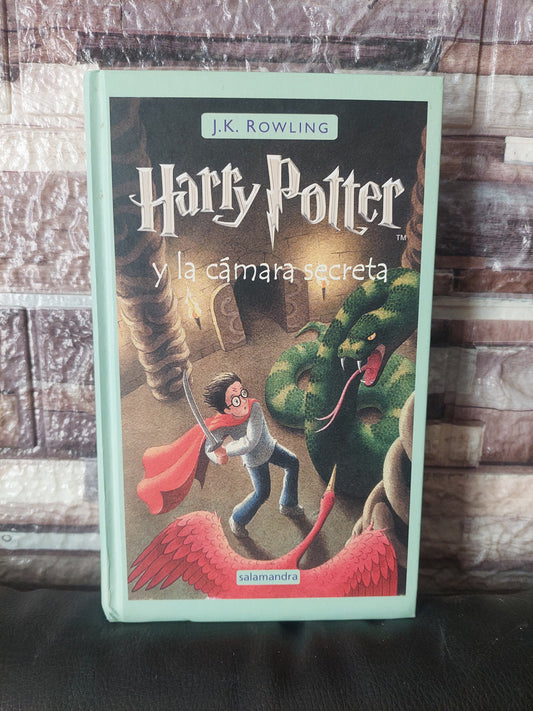 Harry Potter y la cámara secreta - J. K. Rowling (tapa dura)