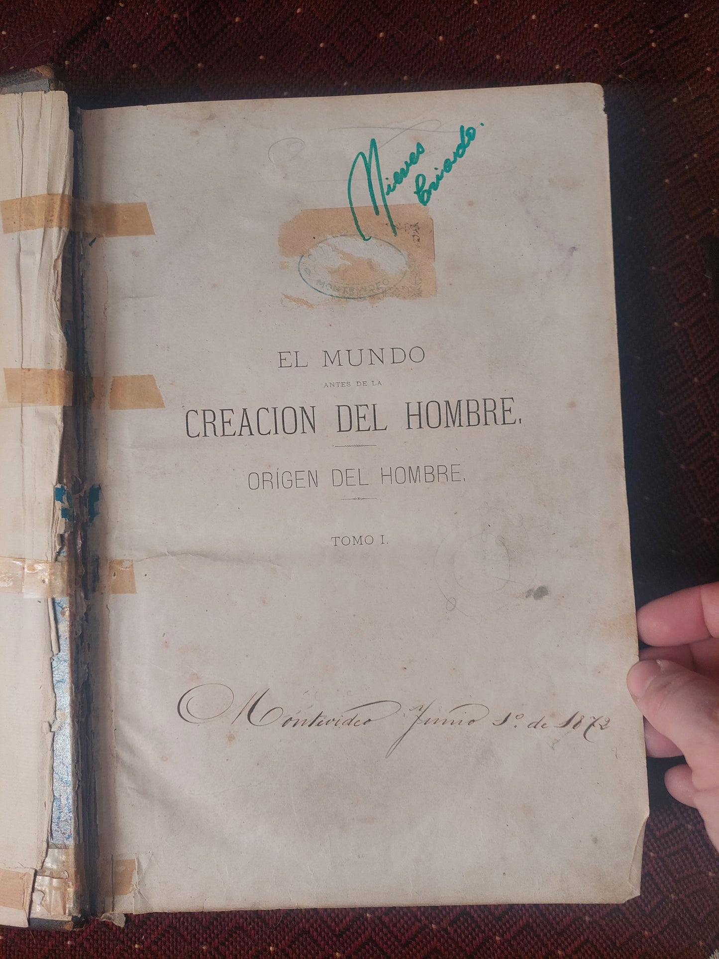 El mundo antes de la creacion del hombre - Figuier y Zimmermann (1872)