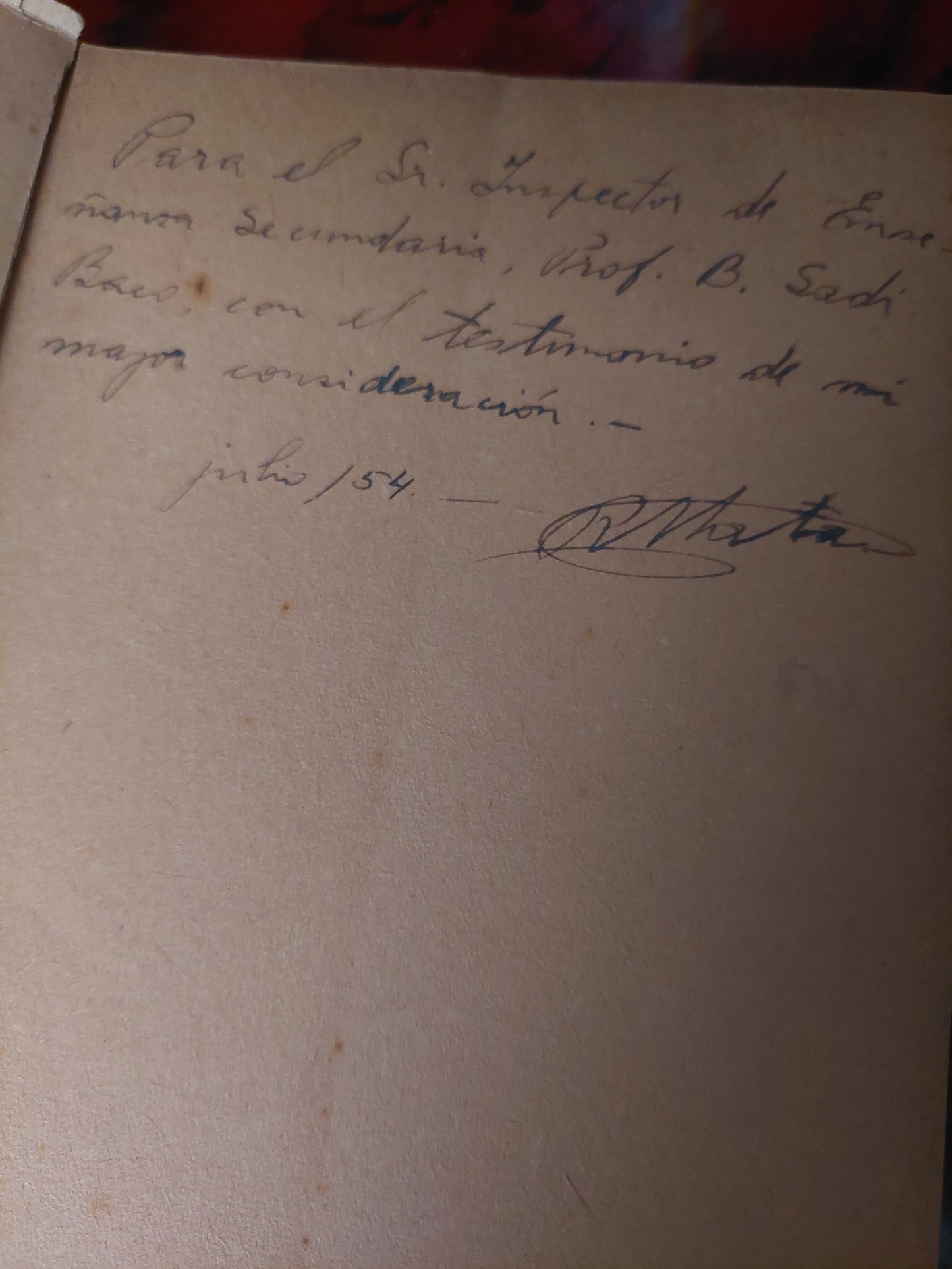 La generación del 98 - Ramiro W. Mata (firmado y dedicado por el autor)