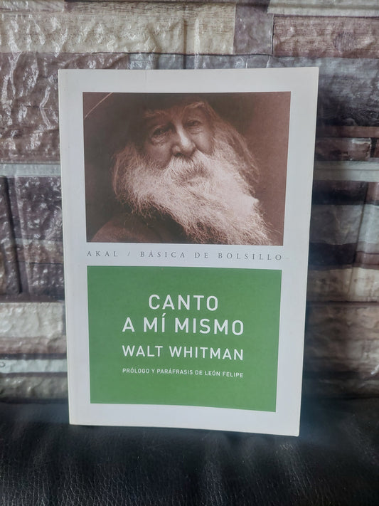 Canto a mi mismo - Walt Whitman (como nuevo)