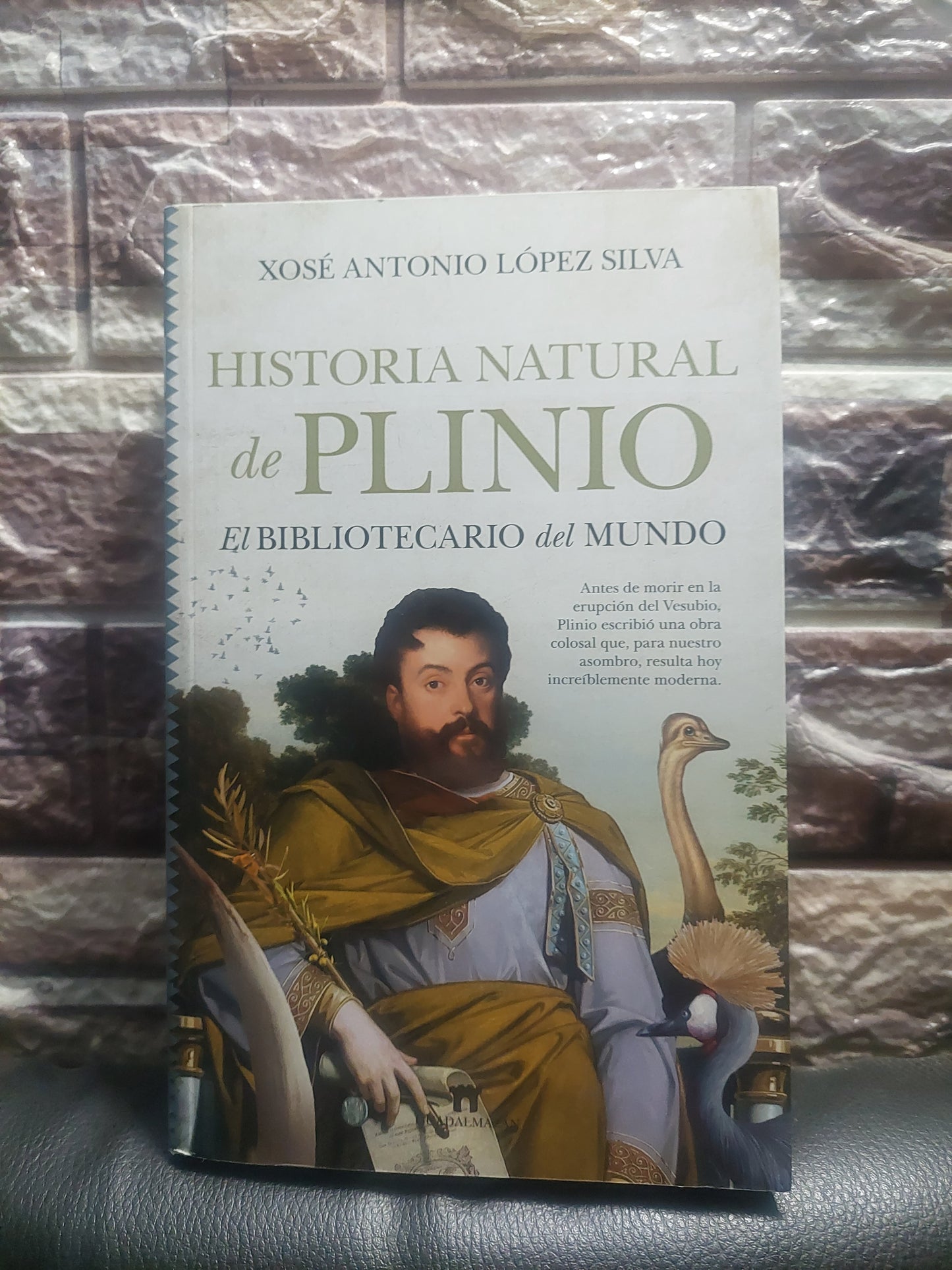Historia natural de Plinio. El bibliotecario del mundo - Xosé Antonio Lopez Silva (nuevo)