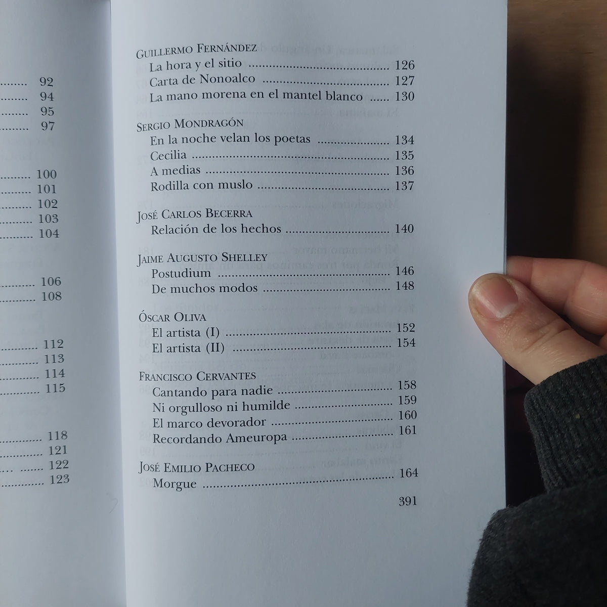 Antología. La poesía del siglo XX en México