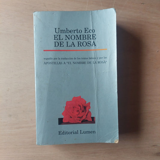 El nombre de la rosa - Umberto Eco