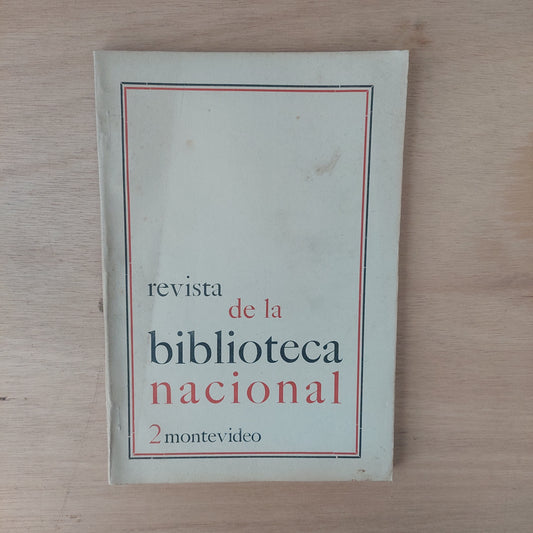 Revista de la Biblioteca Nacional 2 (1969)