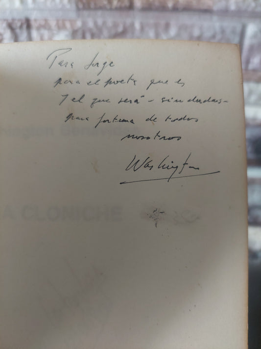 Tía Cloniche - Washington Benavides (firmado y dedicado por el autor)