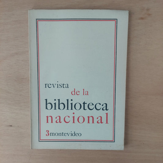 Revista de la Biblioteca Nacional 3 (1970)