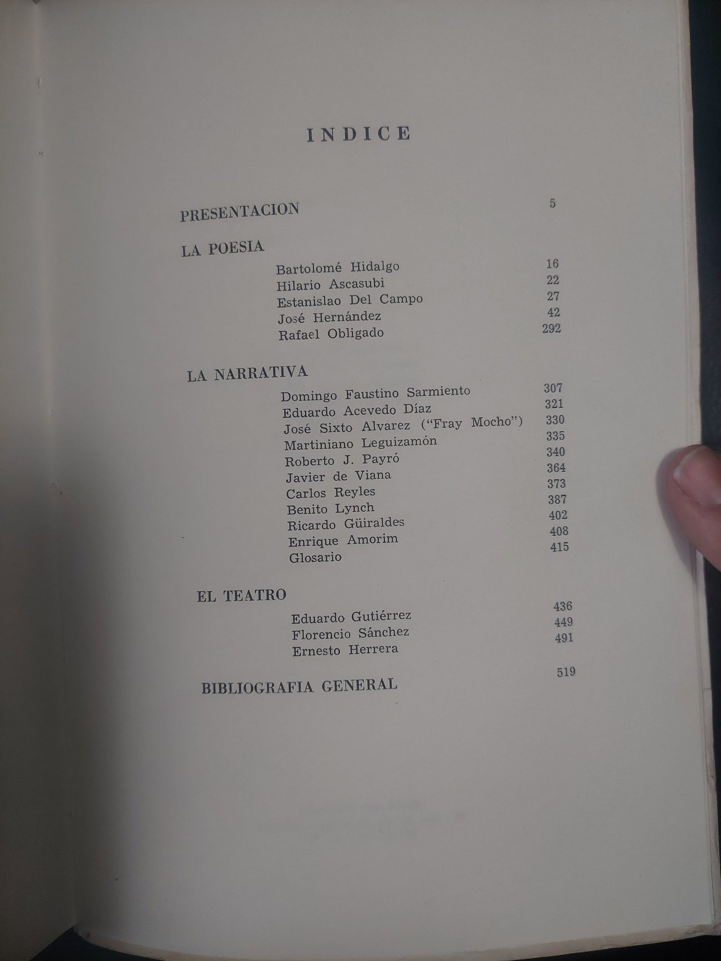 Antología de la literatura gauchesca y criollista - Garganigo y Rela