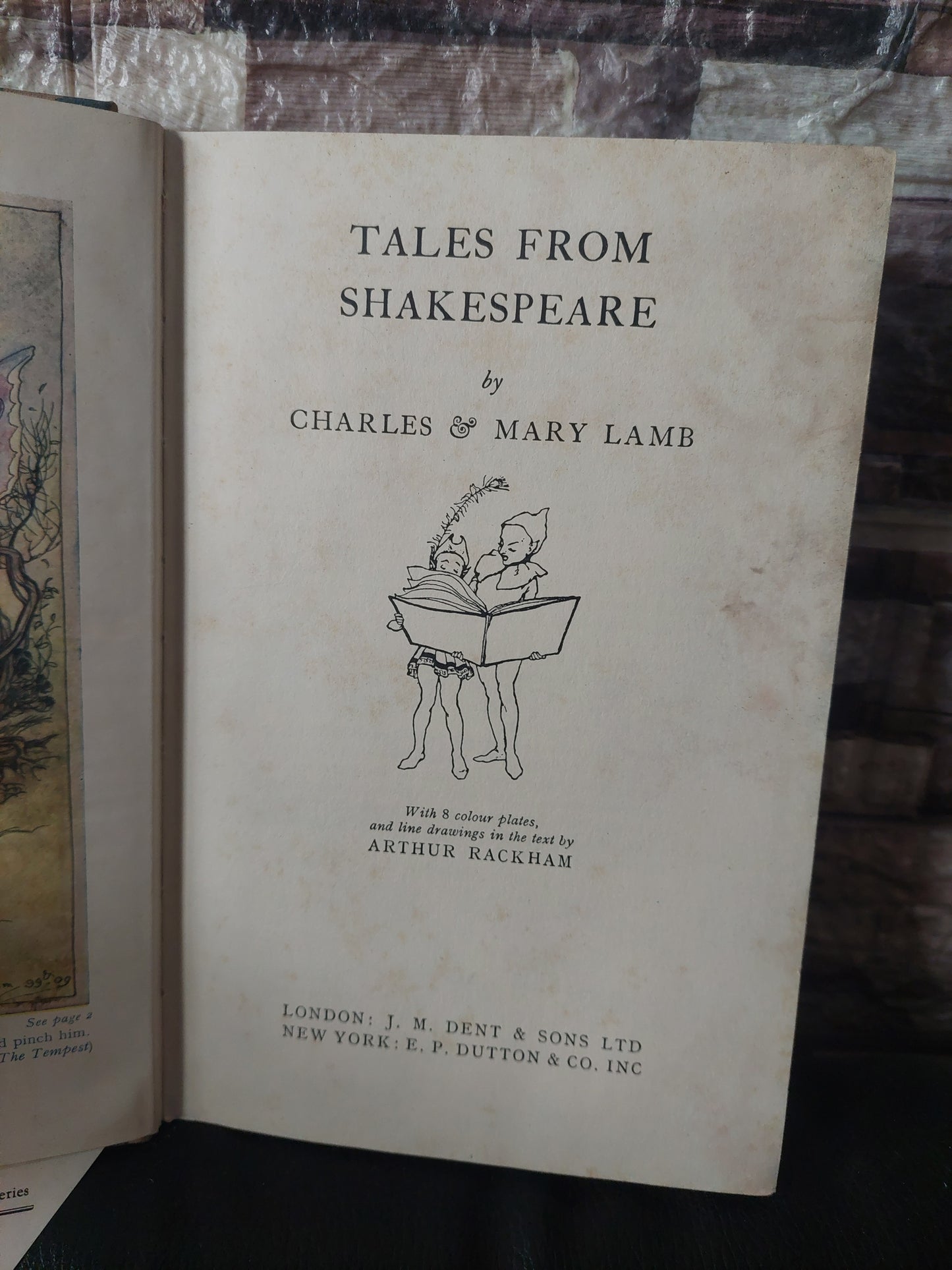 Tales from Shakespeare. Illustrated by Arthur Rackham - Charles y Mary Lamb