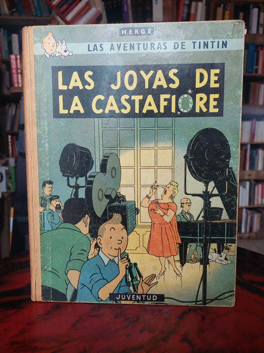 Las aventuras de Tintin. Las joyas de la Castafiore. Tapa dura, tercera edición, 1964