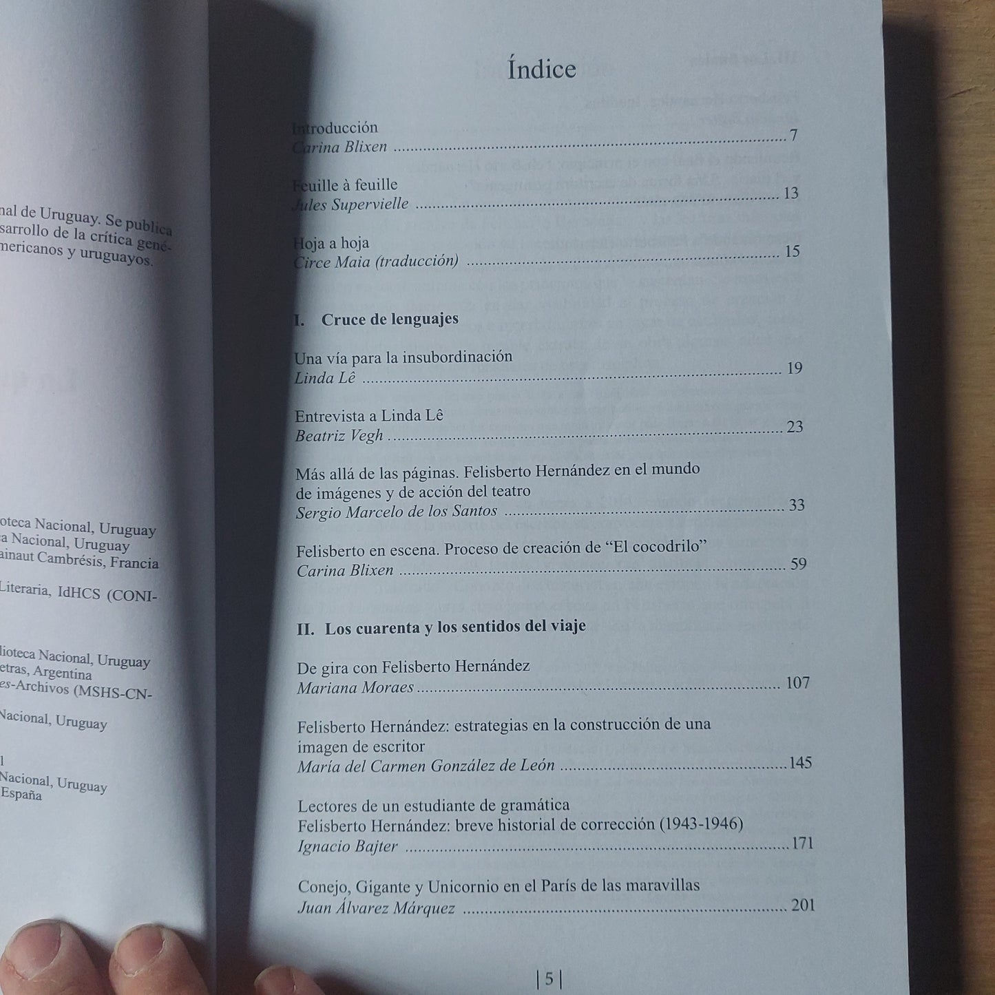Lo que los archivos cuentan 4. Felisberto en borrador