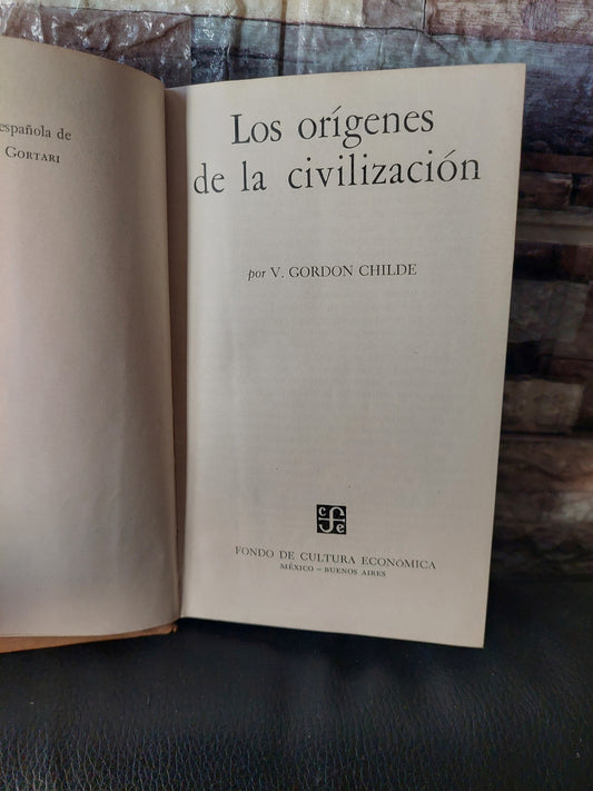 Los orígenes de la civilización - Gordon Childe
