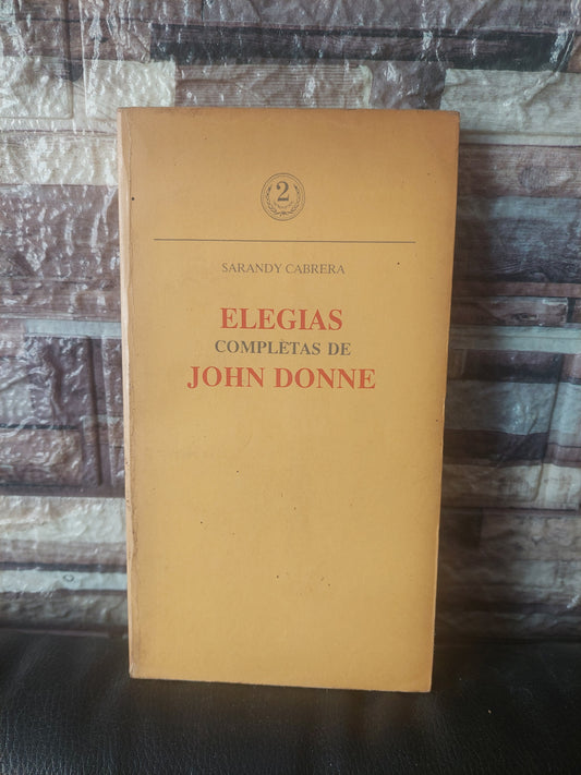 Elegías completas de John Donne