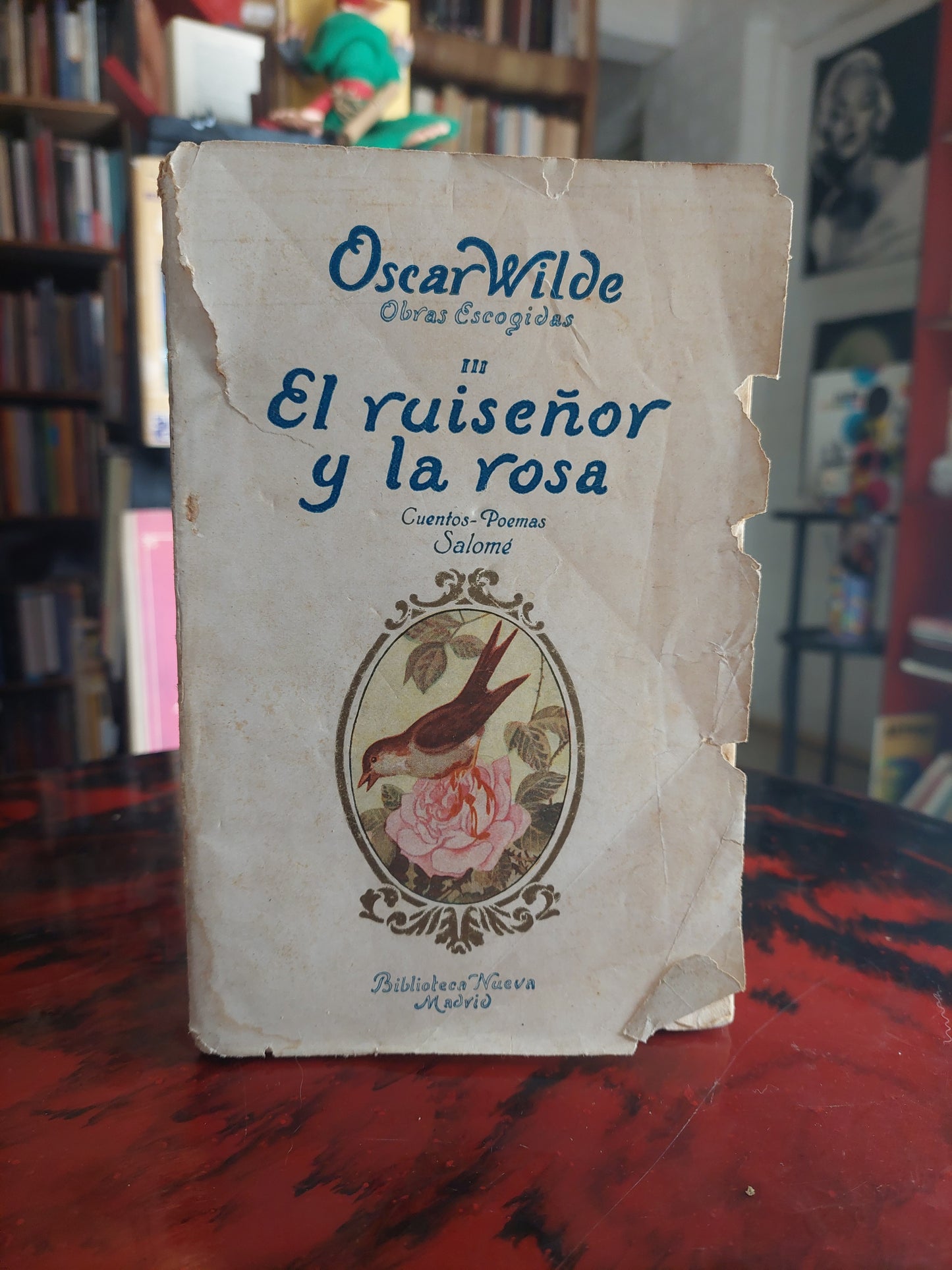 El ruiseñor y la rosa/Cuentos/Poemas/Salomé - Oscar Wilde