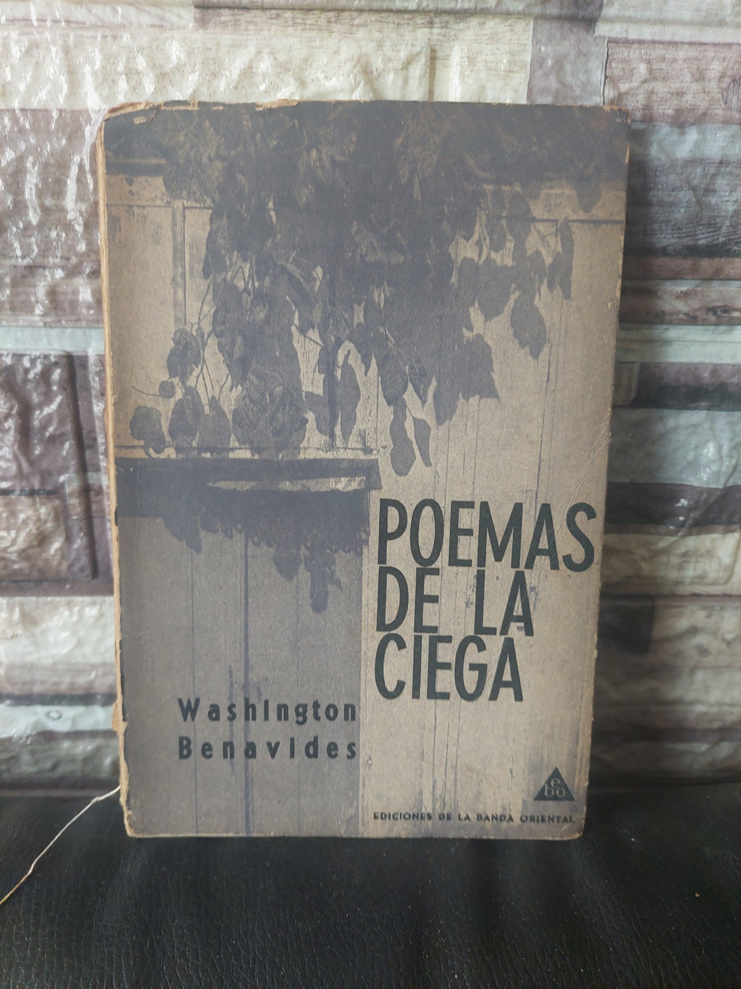 Poemas de la ciega - Washington Benavides (firmado y dedicado por el autor)