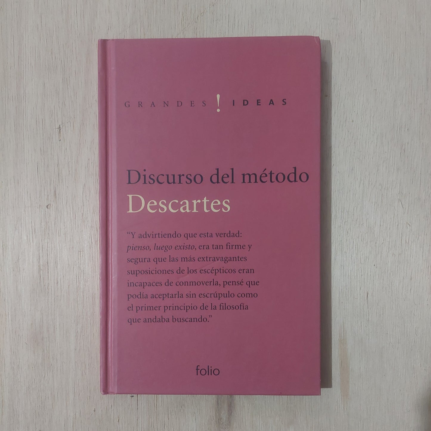 Discurso del método - Descartes
