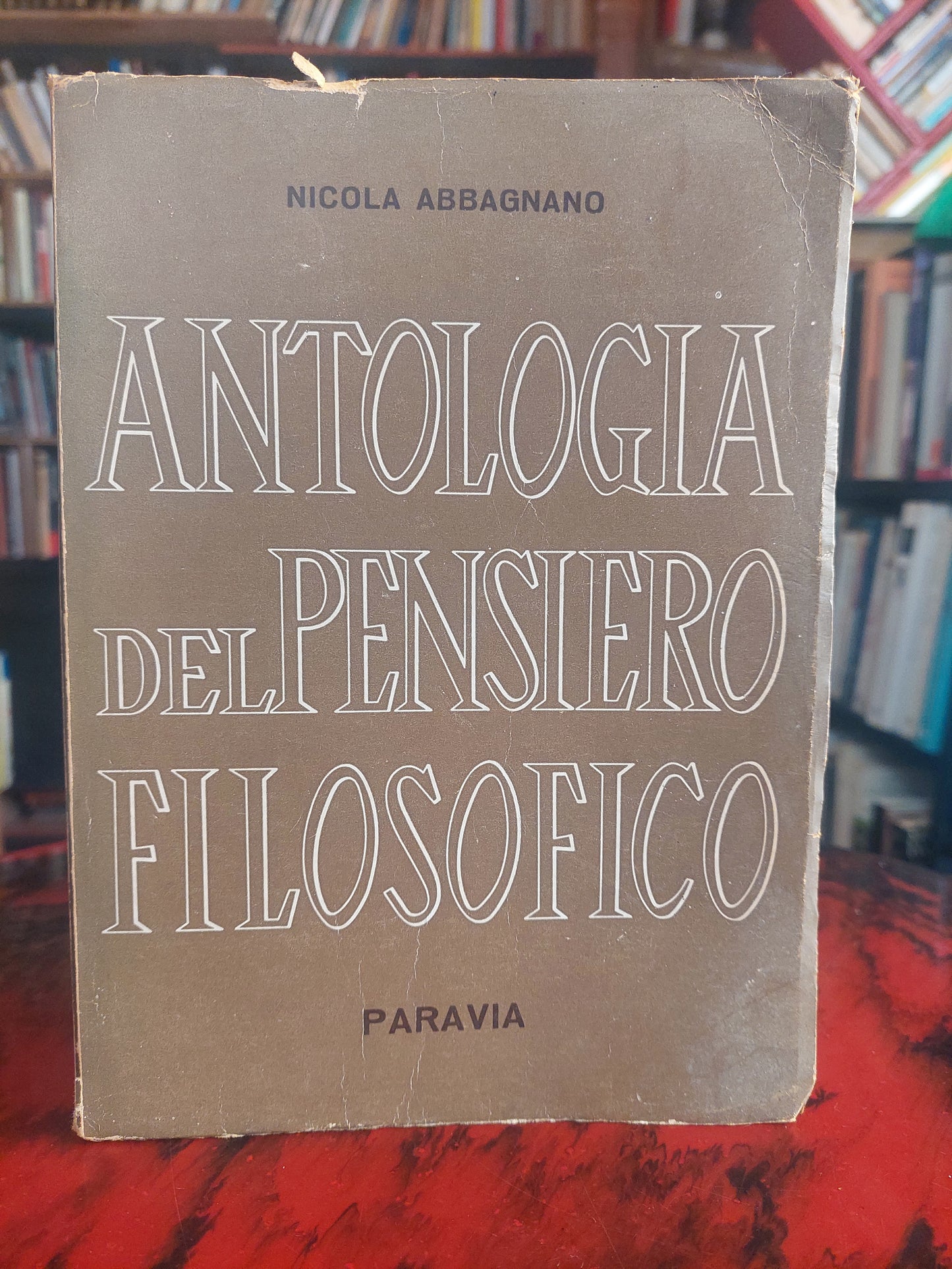 Antologia del pensiero filosófico - Nicola Abbagnano (en italiano)