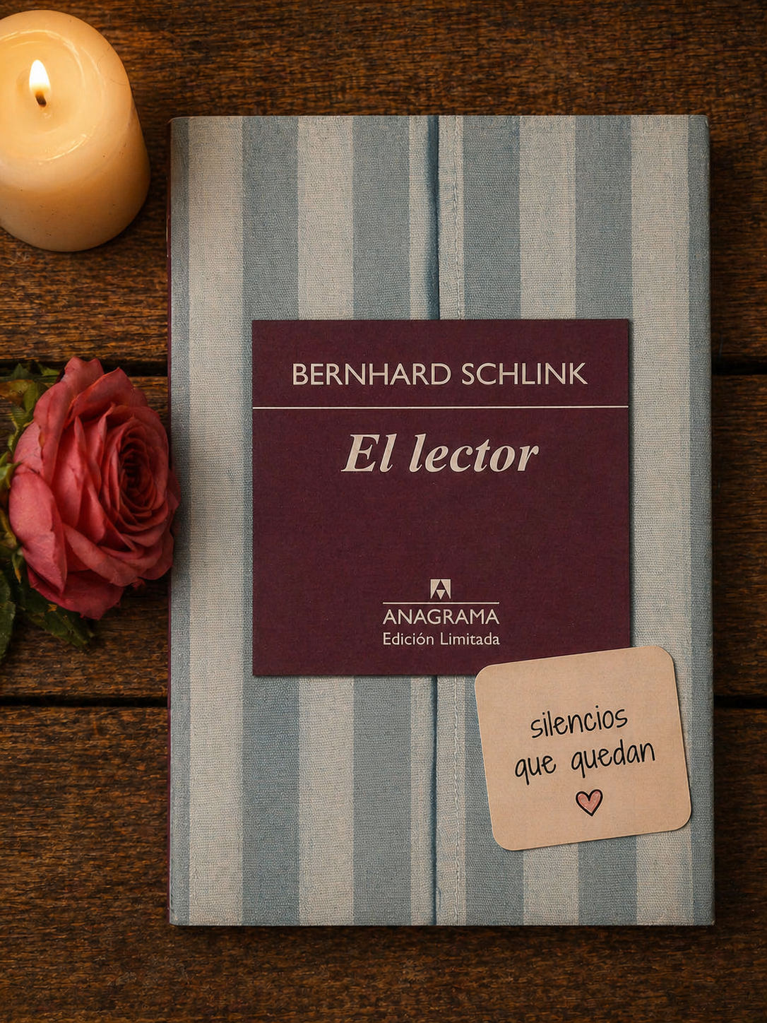 El lector - Bernhard Schlink (como nuevo, tapa dura)