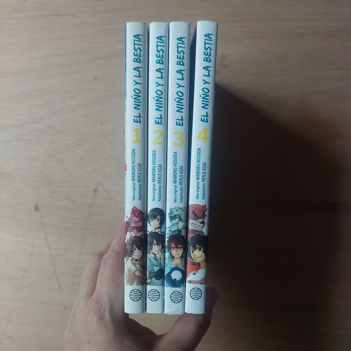 El niño y la bestia - Hosoda y Asai. Serie completa (como nuevos)