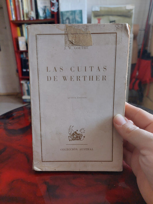 Las cuitas de Werther - Goethe