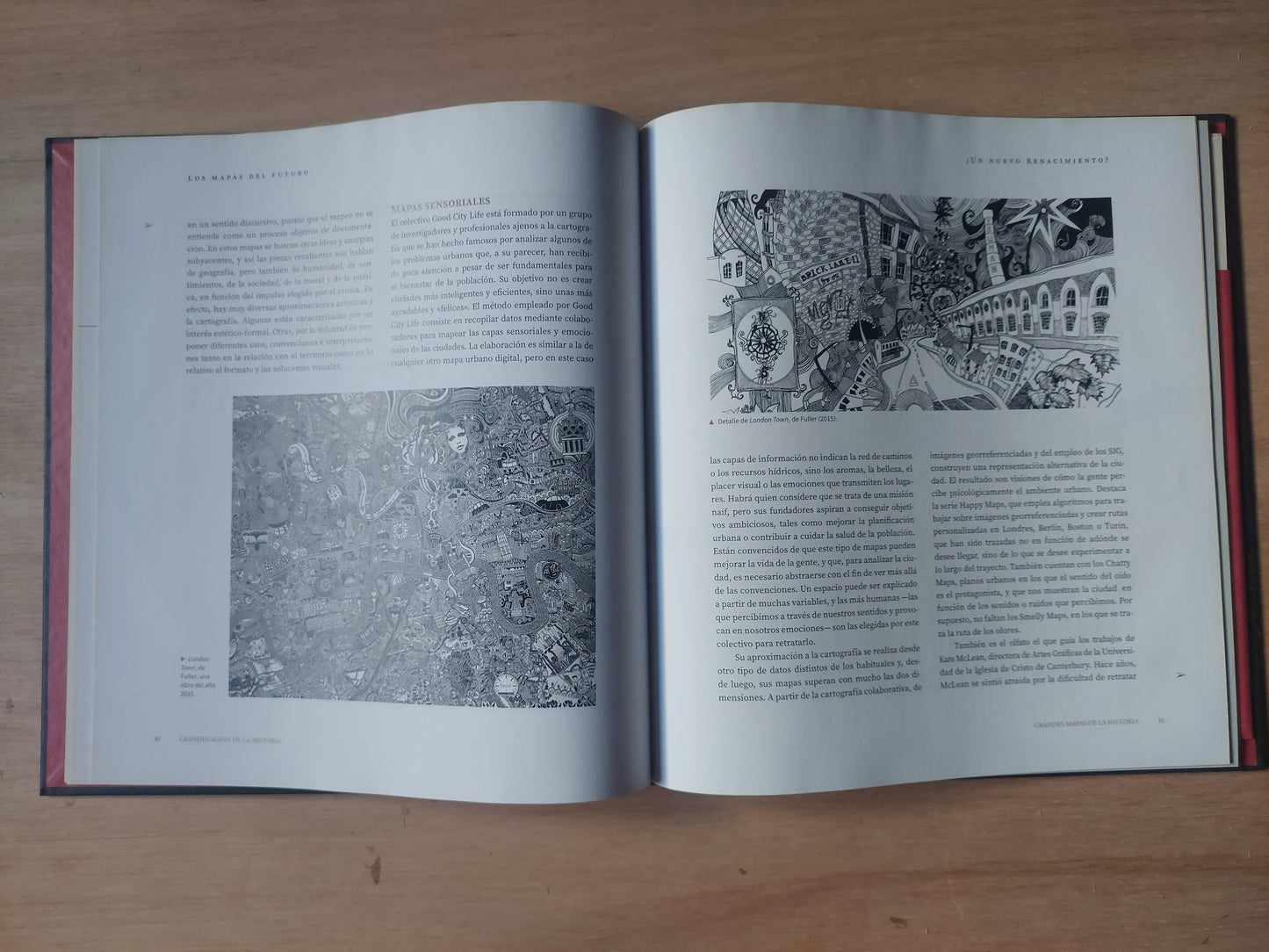 Mapas del futuro y lo desconocido