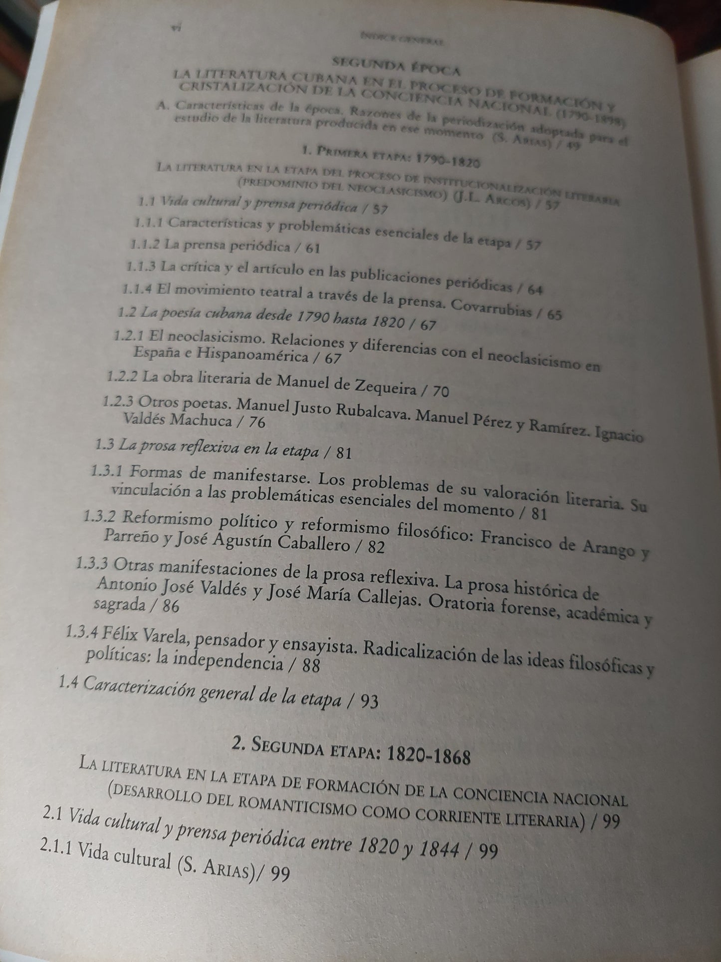 Historia de la literatura cubana. Tomo I