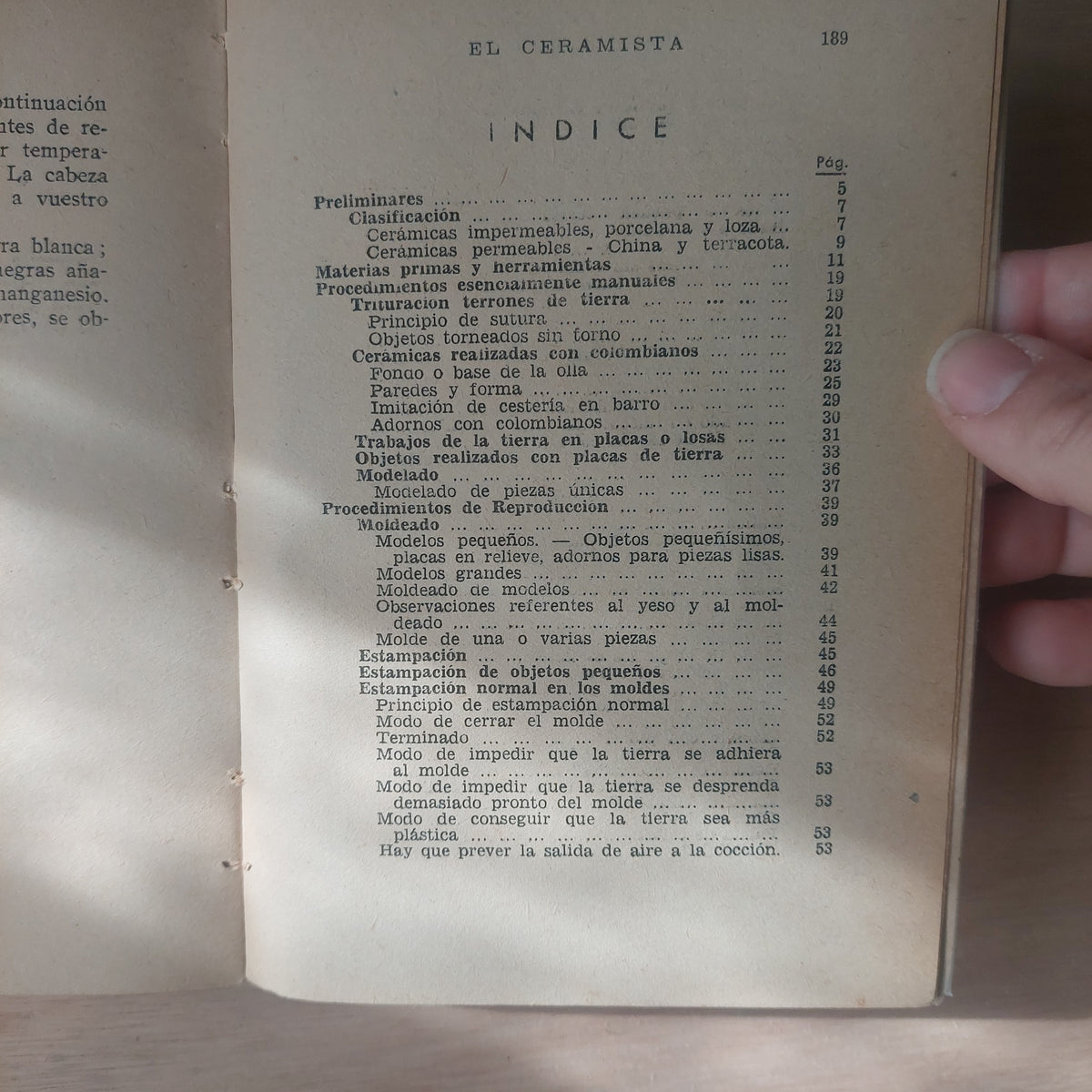 El ceramista - Pedro A. Sanchez