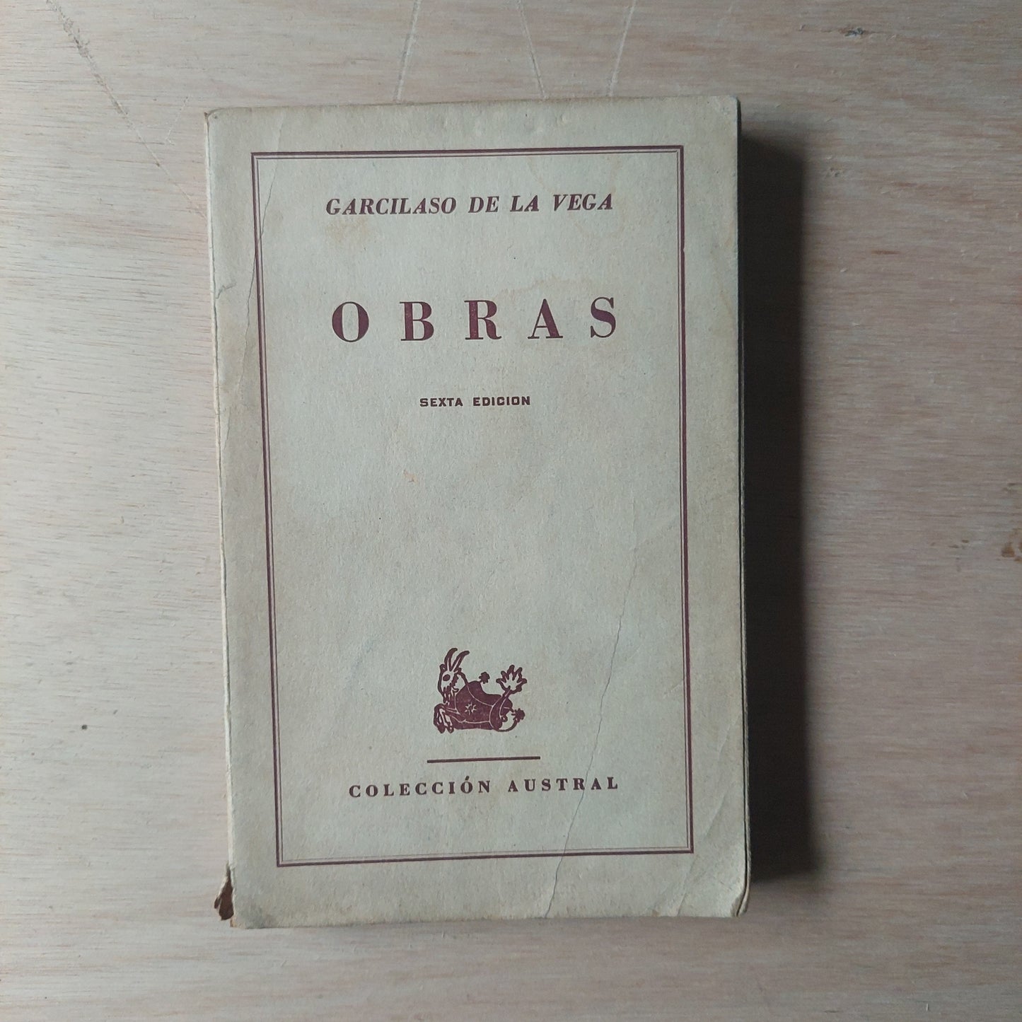 Obras Garcilaso de la Vega