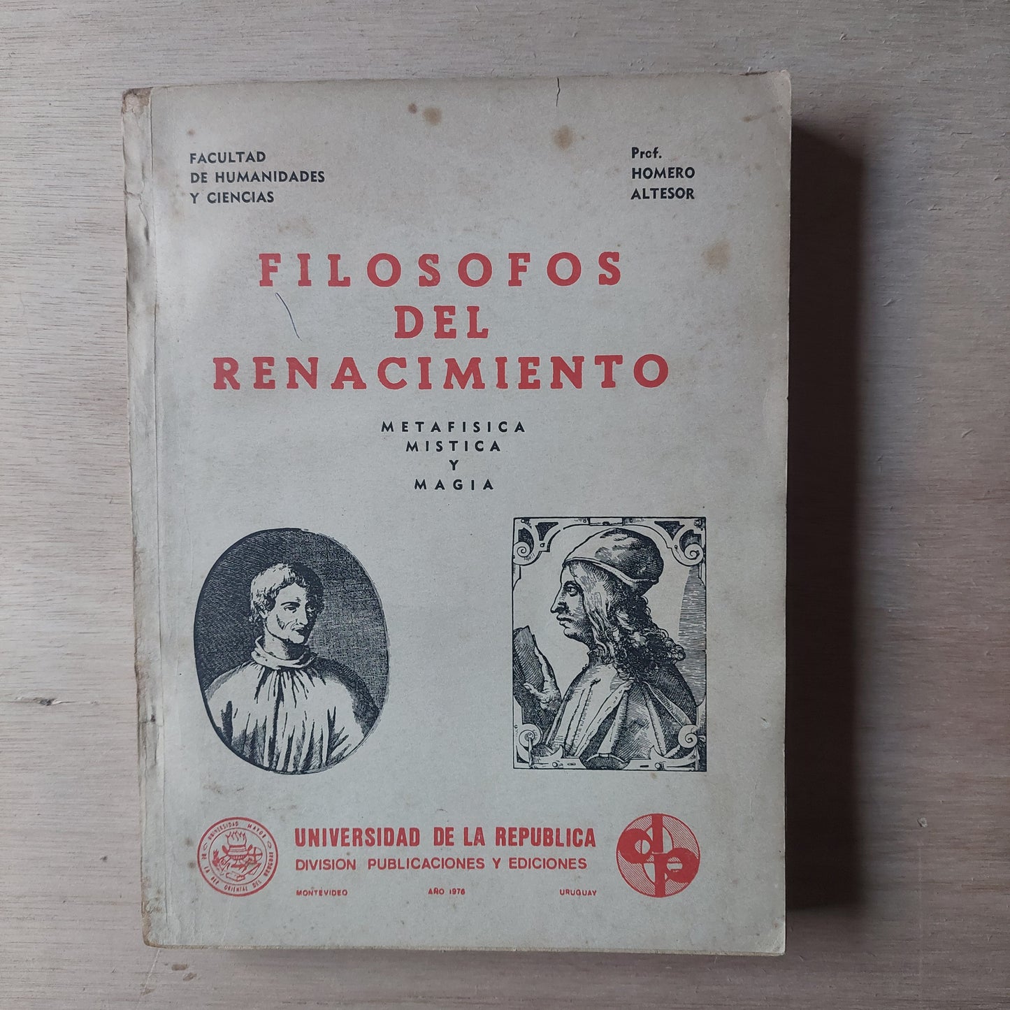 Filósofos del renacimiento. Metafísica, mística y magia - Prof. Homero Altesor
