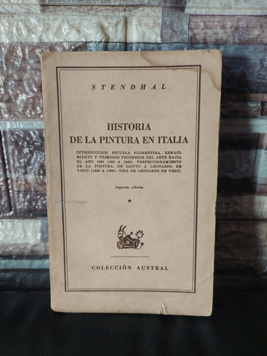 Historia de la pintura en Italia - Stendhal