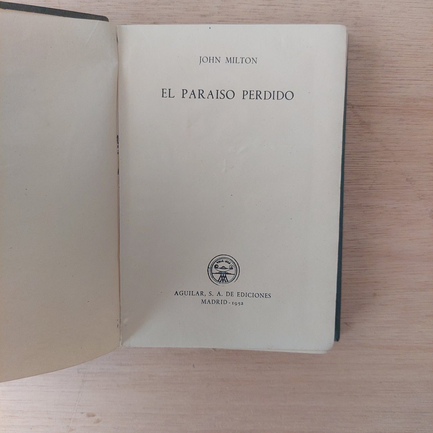 El paraíso perdido - John Milton