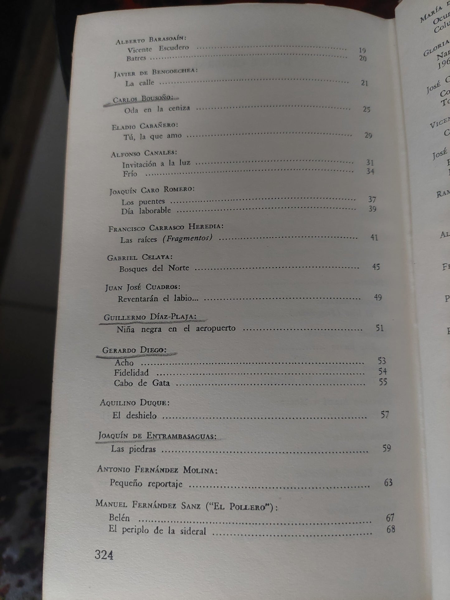 Antología de poesía española 1965-1966
