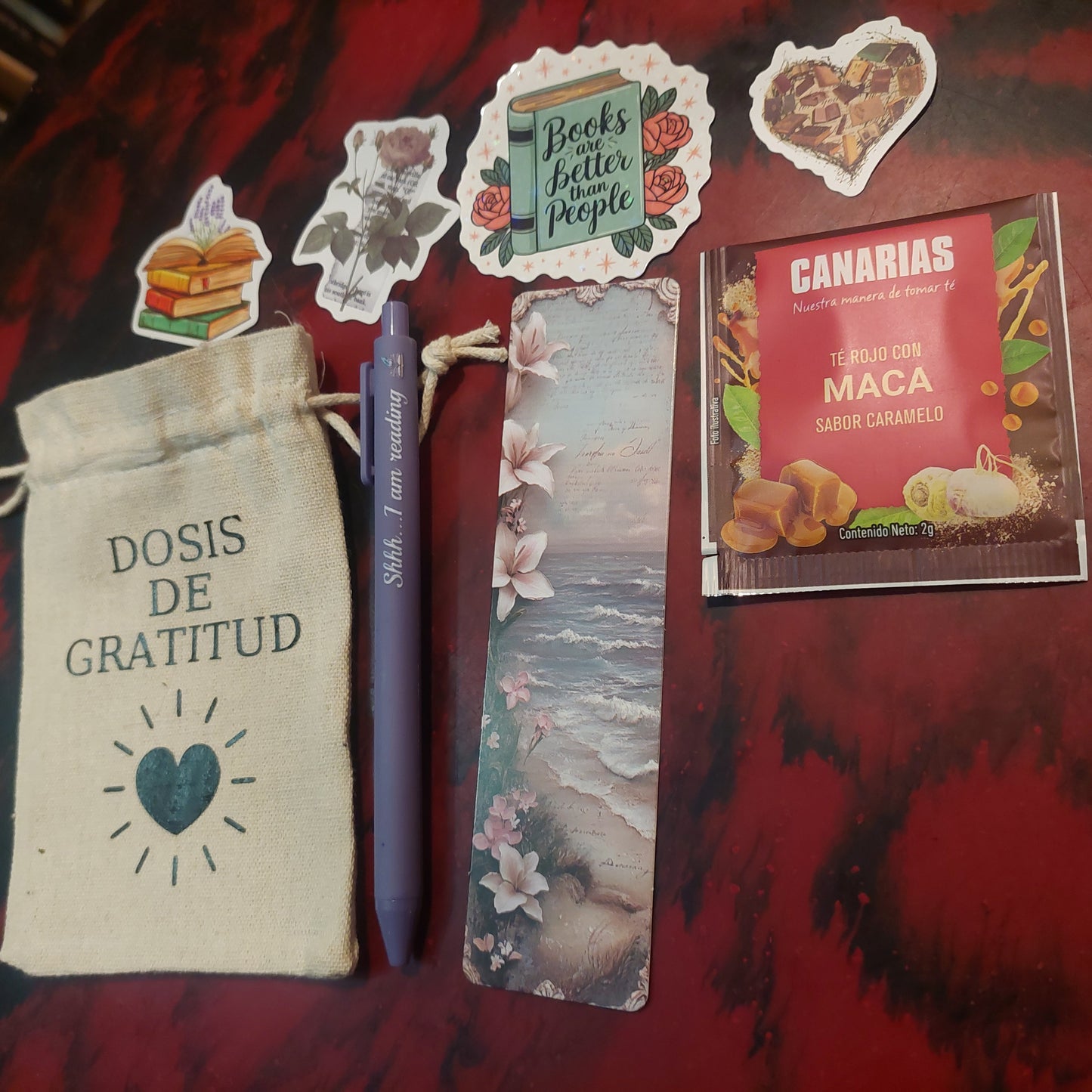 Cajita lectora gratitud